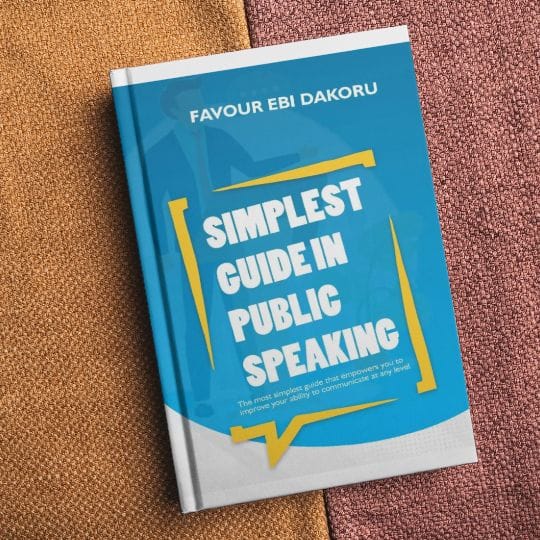Simplest Guide in Public Speaking Book Cover